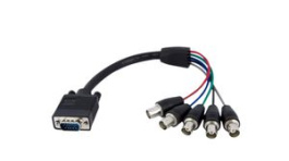VGABNCMF1, Coaxial Video Cable, VGA Plug - BNC Socket, 300mm, StarTech