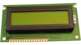 DEM 16221 SYH-PY, Дисплей: LCD; алфавитно-цифровой; STN Positive; 16x2; LED; PIN: 16, Display Elektronik