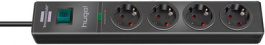 1150610314, Power strip, 4xF (CEE 7/3), 2 m, Brennenstuhl