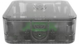 ASM-1900039-01, Raspberry Pi B+, 2 & 3 Case, 107.5 x 107.5 x 42 mm, Transparent, OneNineDesign