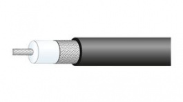 ENVIROFLEX_B178 [100 м], Coaxial Cable RG-178 LSZH 1.84mm 50Ohm Copper-Plated, Silver-Plated Steel Black , Huber+Suhner