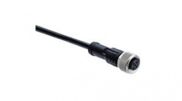 M12A-08BFFM-SL8N01, Sensor Cable, M12 Socket - Open End Connector, 1m, 2A, 30V, ALTW Technology
