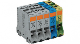 285-199, Terminal block, 25...95 mm2 1000 vac/vdc green/blue/yellow, Wago