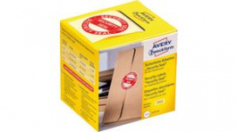 7312, Anti-Tamper Labels, Permanent, \x1a 38 mm, Zweckform
