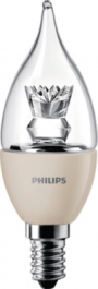 M LEDCANDLE D 4-25W BA35 E14, LED lamp E14, Philips