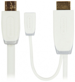 BBM39010W10, MHL adapter MHL connector - Micro USB-B port and HDMI connector m - f, Bandridge