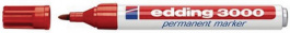 feb-3000, EDDING permanent marker 3000 red, Edding
