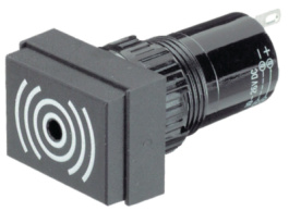 31-801.002, Alarm indicator 95 dB 18 x 24 mm, EAO