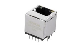 TMJD0012BENL, Industrial Connector, 10/100 Base-T, RJ45, Socket, Straight, Ports - 1, Contacts - 8, Taoglas