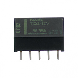 TQ2-12V, Signal relay 12 VDC 1028 Ohm 140 mW THD, Panasonic