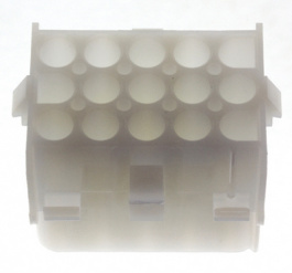 1-480711-0, Straight Receptacle housing, 6.35 mm, 15 Pole, TE Connectivity