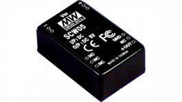 SCW05B-05, Преобразователь: DC/DC; 5Вт; Uвх:18?36В; 5ВDC; Iвых:1000мА; DIP, MEAN WELL