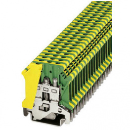 0441012, USLKG 4 ground terminal block, 0.2...4 mm2 green-yellow, Phoenix Contact