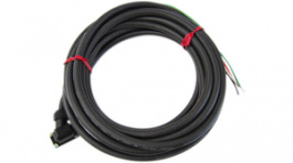 MR-PWS3CBL5M-A2-L, Power Supply Cable,5 m,IP 65, Mitsubishi