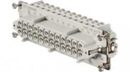 1211300000, Socket Insert, Size 8, 24 Poles, Screw, 500V, 16A, Weidmuller