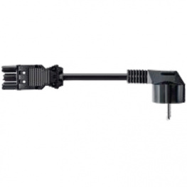 375.003, Mains Cables Type F (CEE 7/4) GST18i3 Female 3 m, Bachmann