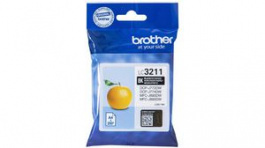 LC-3211BK, Ink Cartridge Black 200 Sheets, Brother