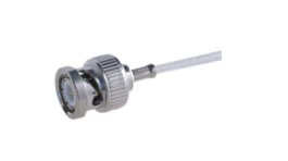 11 BNC-50-2-16/133 NE, RF Connector, BNC, Brass, Plug, Straight, 50Ohm, Crimp Terminal, Huber+Suhner