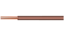 3051 BR001 R [305 м], Stranded Wire, PVC, Stranded, 7 x o 0.25 mm, 0.32 mm2, Brown, 22 AWG, 305 m, Alpha Wire