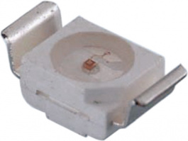 67-21/T3C-EU1V2M/2A0, SMD LED white 2.75...3.95 V Bottom View PLCC-2, Everlight