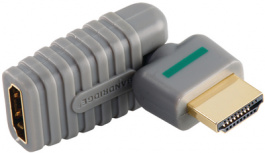 BVP103, HDMI adapter with Ethernet, rotatable HDMI plug - HDMI coupling m - f, Bandridge