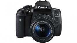 0592C022, EOS 750D + 18-55 mm IS STM, black, 18 mm - 55 mm; 24 MegaPixe, CANON