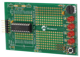 DM164120-1, PICkit low pincount demo board, Microchip