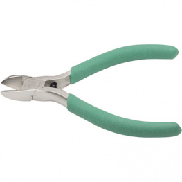 1PK-037S, Electronic Side Cutters;110 mm with Bevel, Proskit
