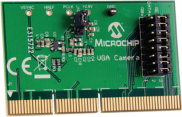 AC164150, PIC32 VGA camera sensor PICTail Plus, Microchip