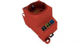 709-582, Switchgear Cabinet Outlet F (CEE 7/4), Wago
