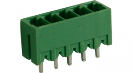 RND 205-00136, Male Header 5 Poles, 3.81 mm Pitch, RND Connect