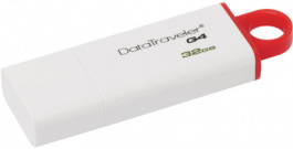 DTIG4/32GB, USB Stick DataTraveler G4 32 GB red/white, Kingston