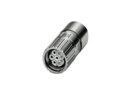 1628819, M23 Circular Cable Connector, Straight, Socket, 8 Contacts, Screw, Crimp, Phoenix Contact