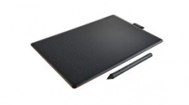 CTL-672-N, One by Wacom Medium, USB, Black / Red, Wacom