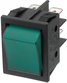 B418C1E000000, Rocker switch 2P 16 A 250 VAC, Molveno
