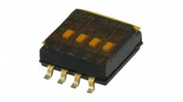 A6H-4102-P, Switch A6H, DIP-8, 1.27mm, Slide, Tape Sealed, Omron