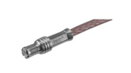 11 MCX-50-2-15/133 NH, RF Connector, MCX, Brass, Plug, Straight, 50Ohm, Crimp Terminal, Huber+Suhner
