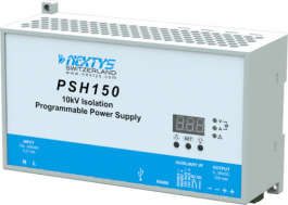 PSH150, Premium Power Supply 1Ph, 150W, 10kV Isolation, Programmable\In: 120-240Vac, Out, NEXTYS