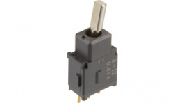 A12HP, Переключатель: тумблер; Пол: 2; SPDT; 0,4A/28ВAC; Выводы: под пайку, NKK Switches (NIKKAI, Nihon)