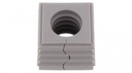 2584600000, Cable Grommet, 11 ... 12mm, TPE, Grey, Weidmuller