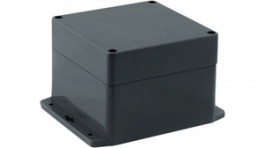 RND 455-00274, Plastic enclosure 120 x 120 x 90 mm dark grey ABS IP 65 / NEMA 4, RND Components