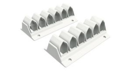 34.300, Cable Organizer, White, Suitable for Desk Mount, Dataflex
