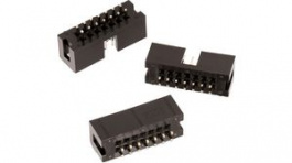 61201421621, WR-BHD Straight Male Box Header, THT, 2 Rows, 14 Contacts, 2.54mm Pitch, WURTH Elektronik