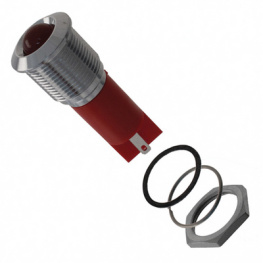 Q16P1CXXR220E, LED Indicator red 230 VAC, APEM