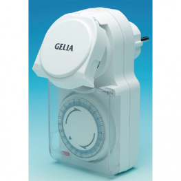 06.00 340 24, Plug-in time switch IP44 DE -, Gelia