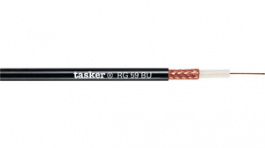 RG59 BU [100 м], Coaxial Cable&nbsp;&nbsp; 1 x75 Ohm black, Tasker