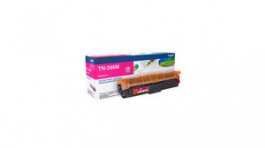 TN246M, Toner Cartridge, 2200 Sheets, Magenta, Brother