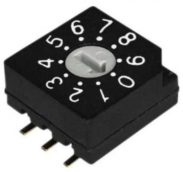 RND 210-00101, PCB coding switch BCD 3+2, RND Components