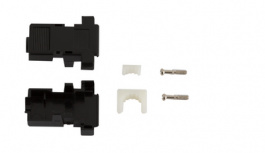 MHCCOV-25SN-BK, D-Sub plastic hood Poles 25, MH Connectors