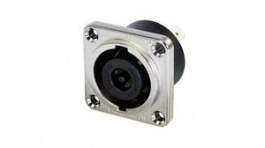 NLT8MPXX, Chassis Connector, Black, 8 Poles, Neutrik